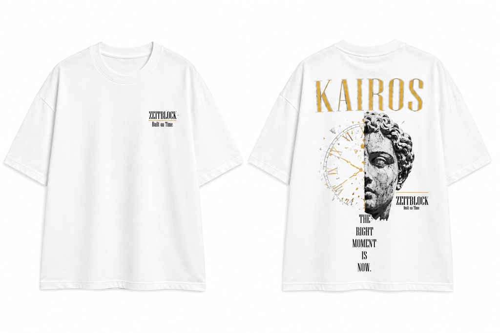 KAIROS – Premium Oversized 300G &250g Pulse Tee | ZEITBLOCK