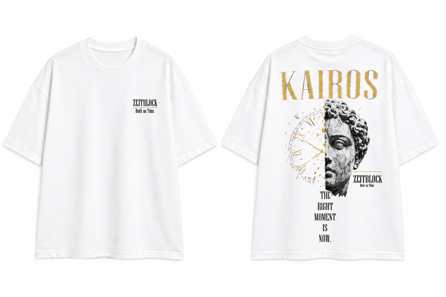 KAIROS – Premium Oversized 300G &250g Pulse Tee | ZEITBLOCK
