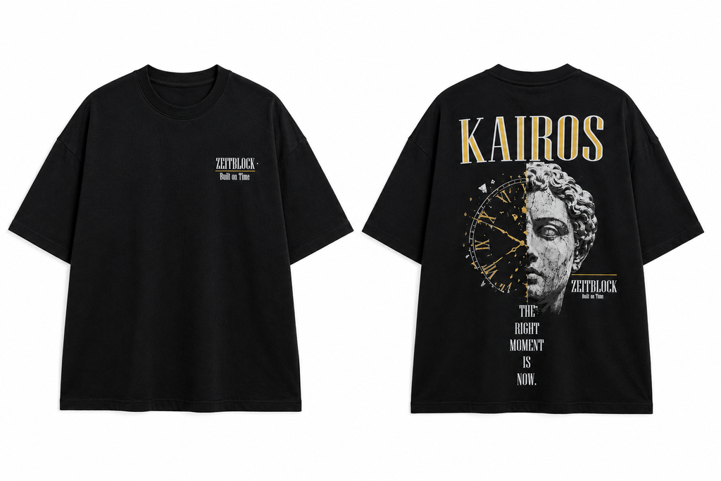 KAIROS – Premium Oversized 300G &250g Pulse Tee | ZEITBLOCK