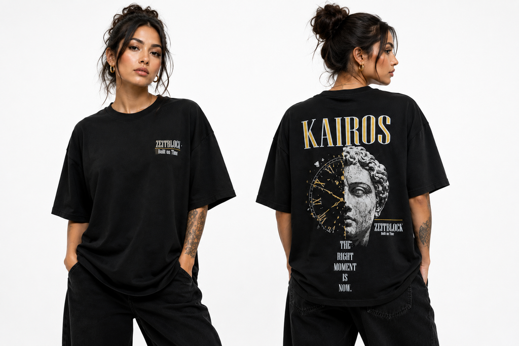 KAIROS – Premium Oversized 300G &250g Pulse Tee | ZEITBLOCK