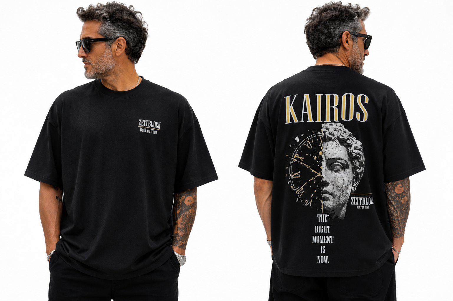 KAIROS – Premium Oversized 300G &250g Pulse Tee | ZEITBLOCK
