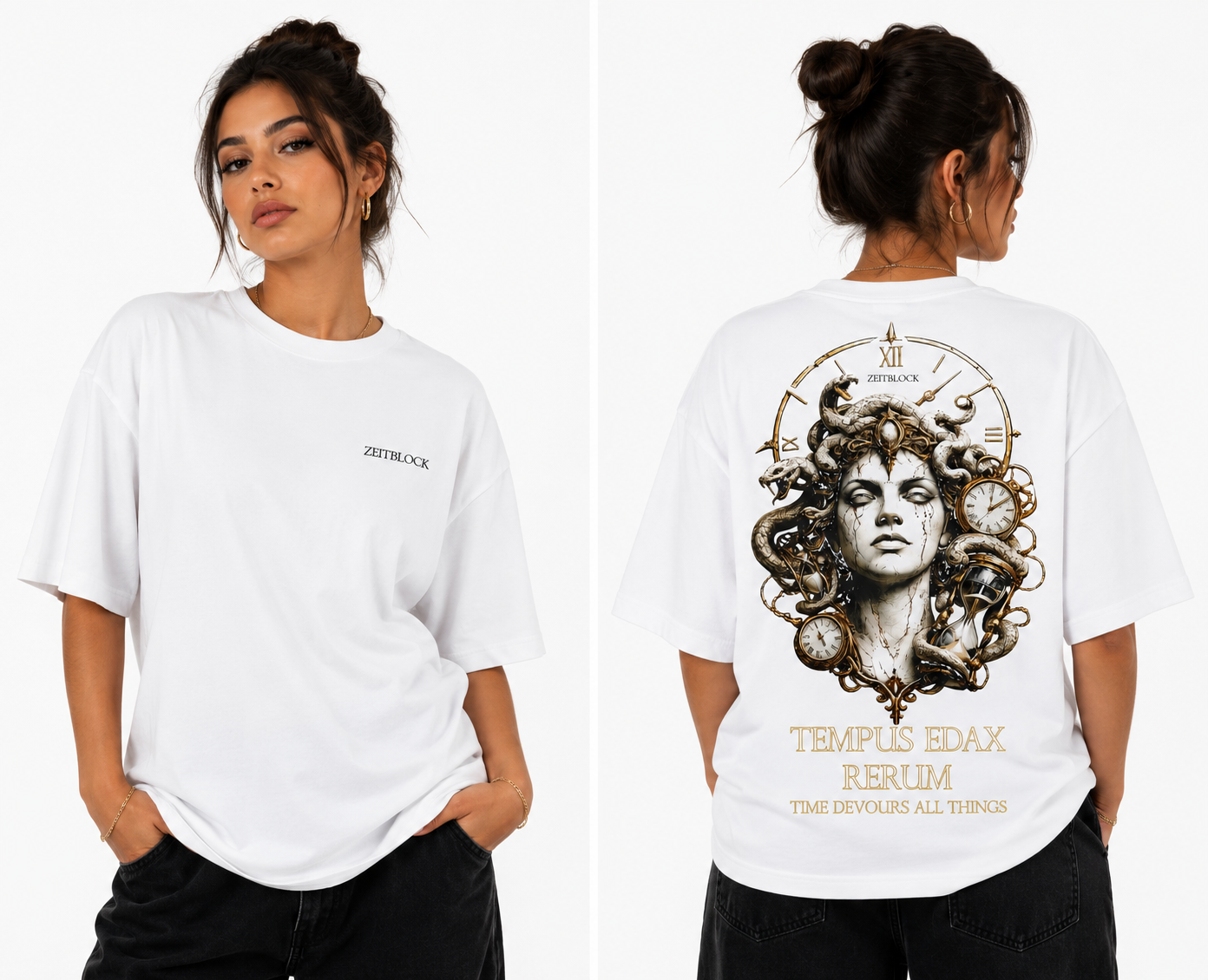TEMPUS EDAX RERUM – Oversized T-Shirt 300G / 250g Pulse Tee
