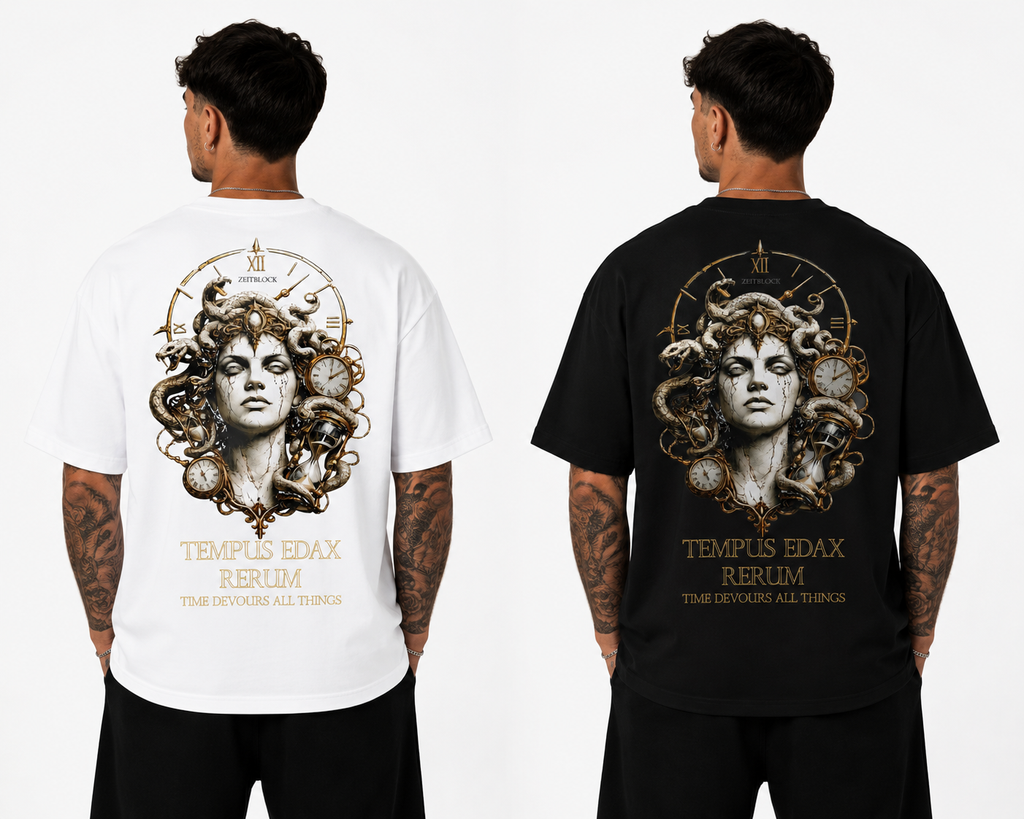 TEMPUS EDAX RERUM – Oversized T-Shirt 300G / 250g Pulse Tee