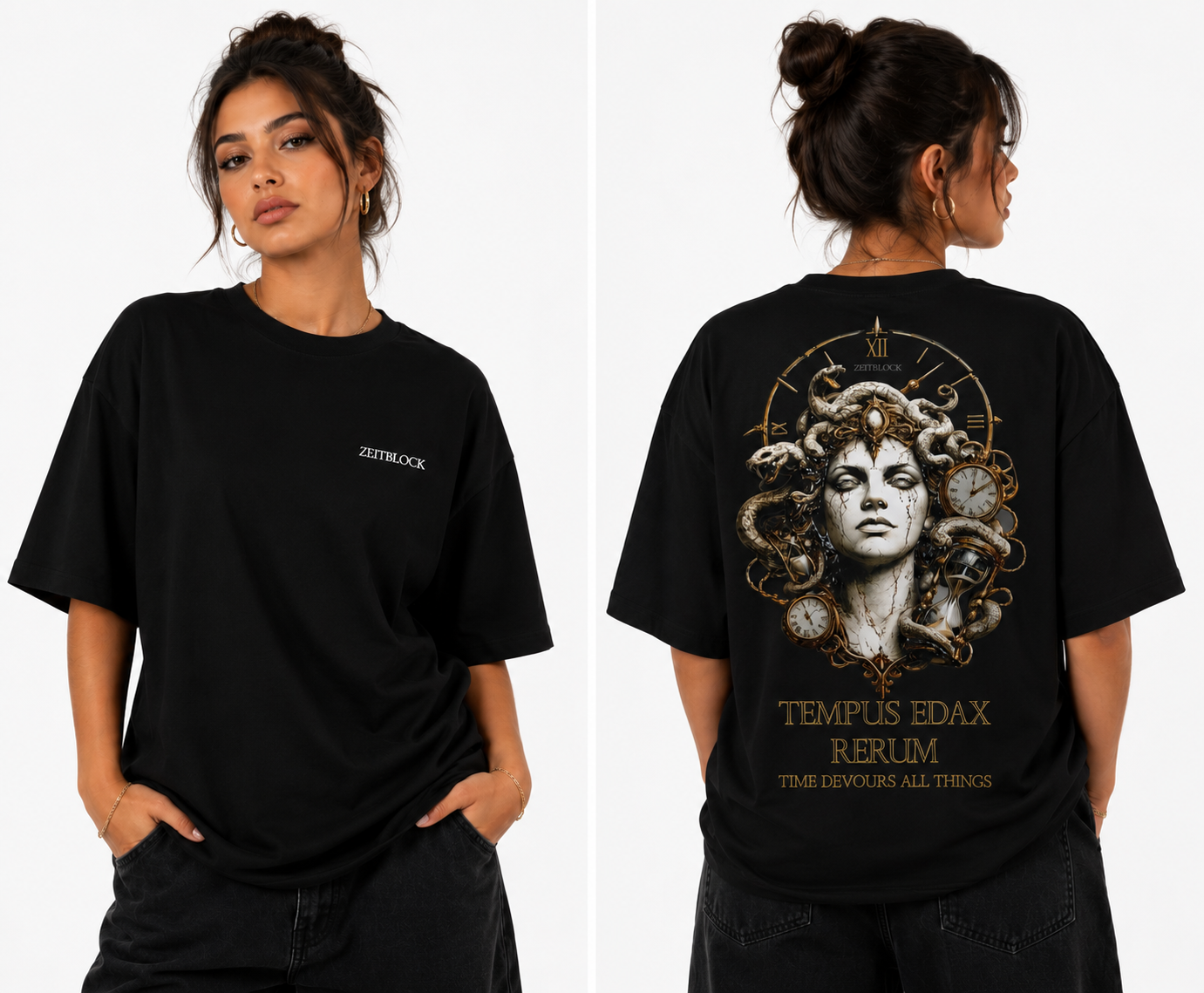 TEMPUS EDAX RERUM – Oversized T-Shirt 300G / 250g Pulse Tee