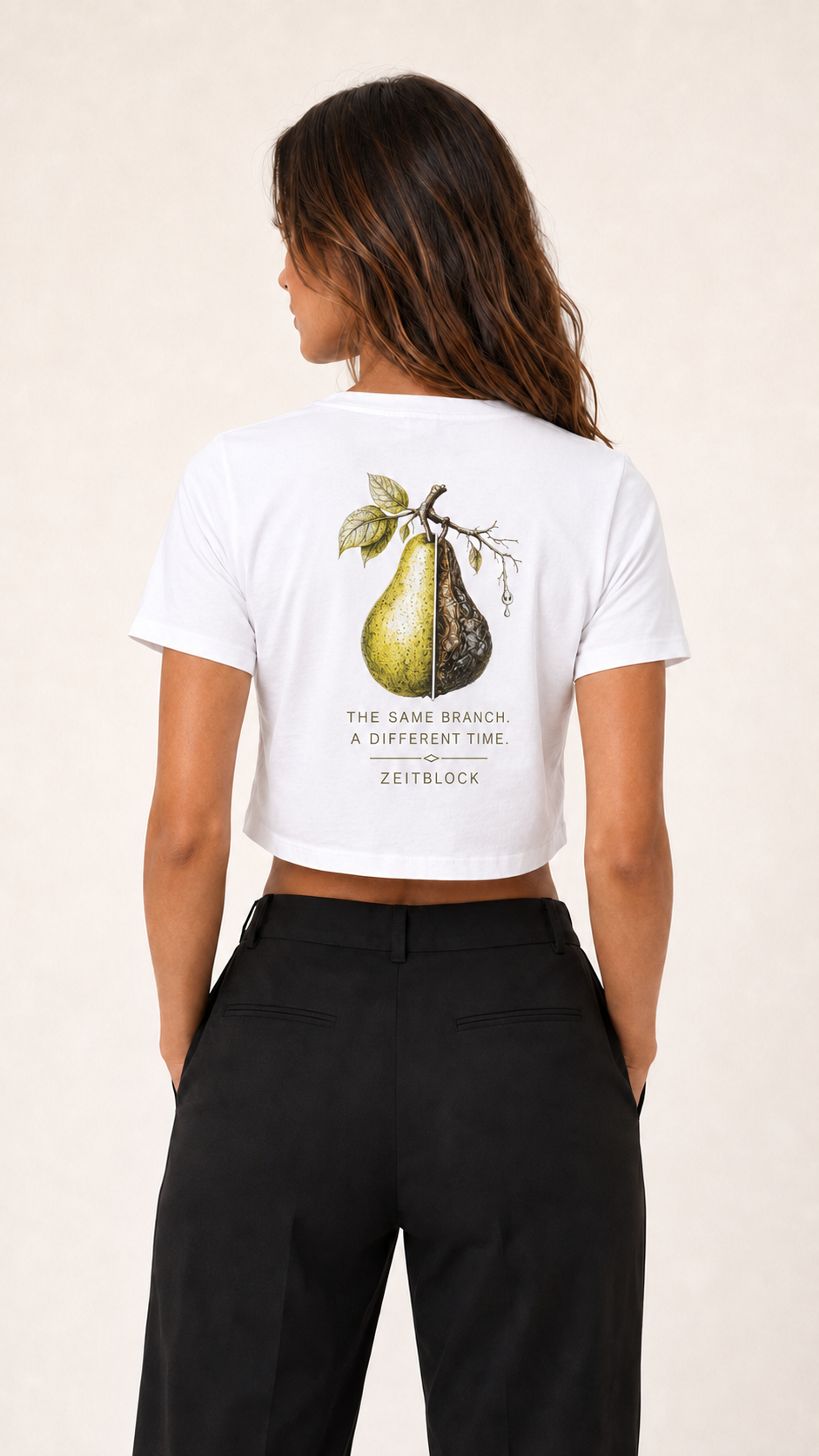 THE SAME BRANCH  Premium Backprint T-Shirt  ZEITBLOCK
