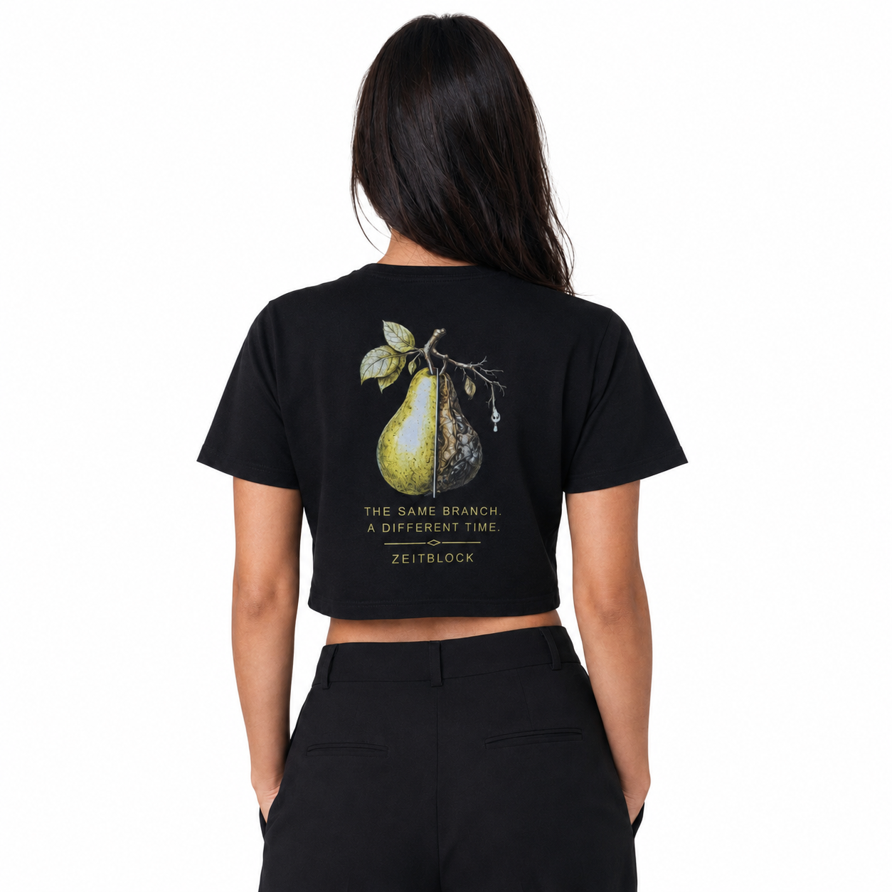 THE SAME BRANCH  Premium Backprint T-Shirt  ZEITBLOCK