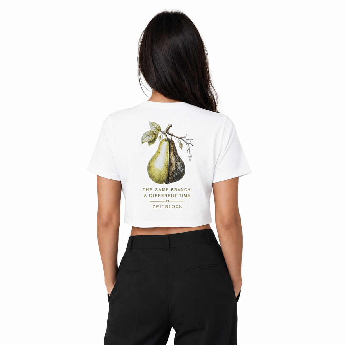 THE SAME BRANCH  Premium Backprint T-Shirt  ZEITBLOCK