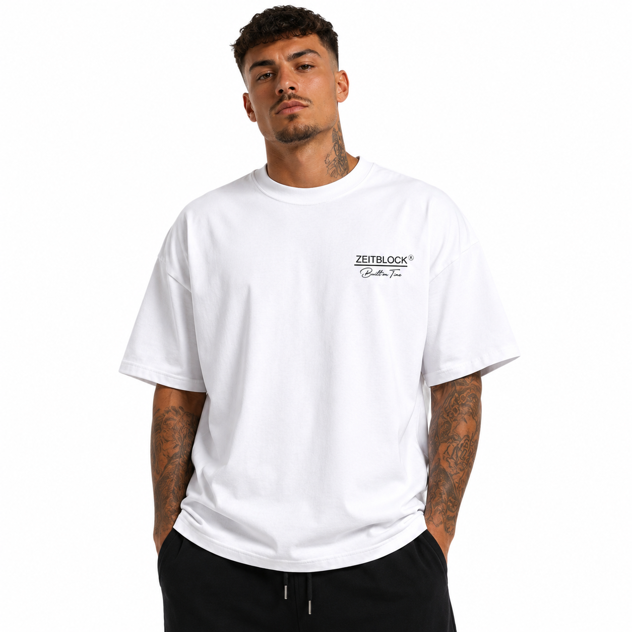 FOCUS – Premium Oversized / Pulse T-Shirt | 300/250 GSM Heavyweight Cotton |
