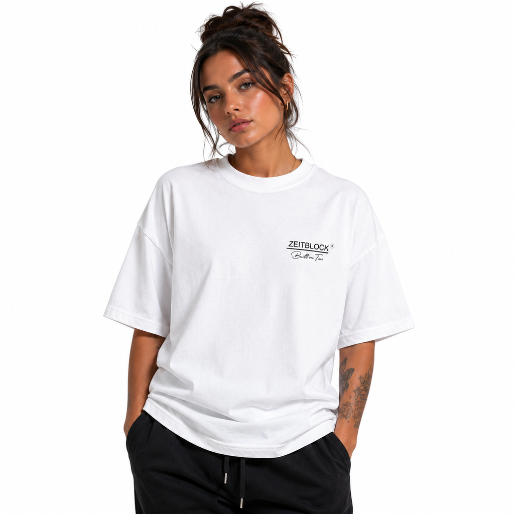 FOCUS – Premium Oversized / Pulse T-Shirt | 300/250 GSM Heavyweight Cotton |