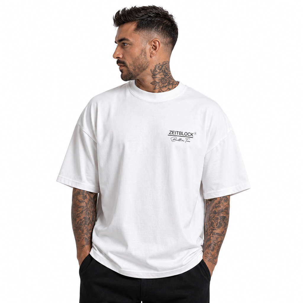 FOCUS – Premium Oversized / Pulse T-Shirt | 300/250 GSM Heavyweight Cotton |