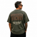 ZEITBLOCK® Memento Mori  Heavy Oversized Gym Tee | Premium 300 GSM Streetwear