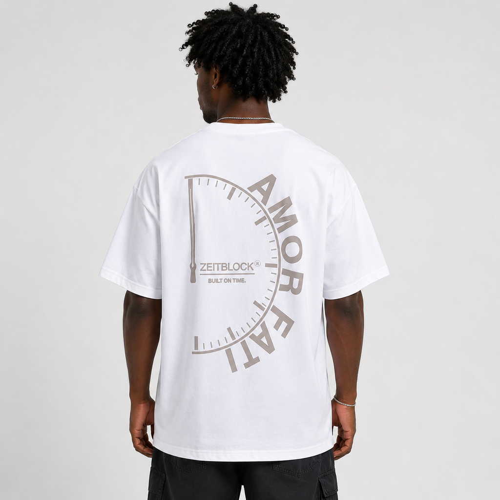AMOR FATI – Premium Heavy Oversized  / Pulse T-Shirt | 300/250 GSM Heavyweight Cotton