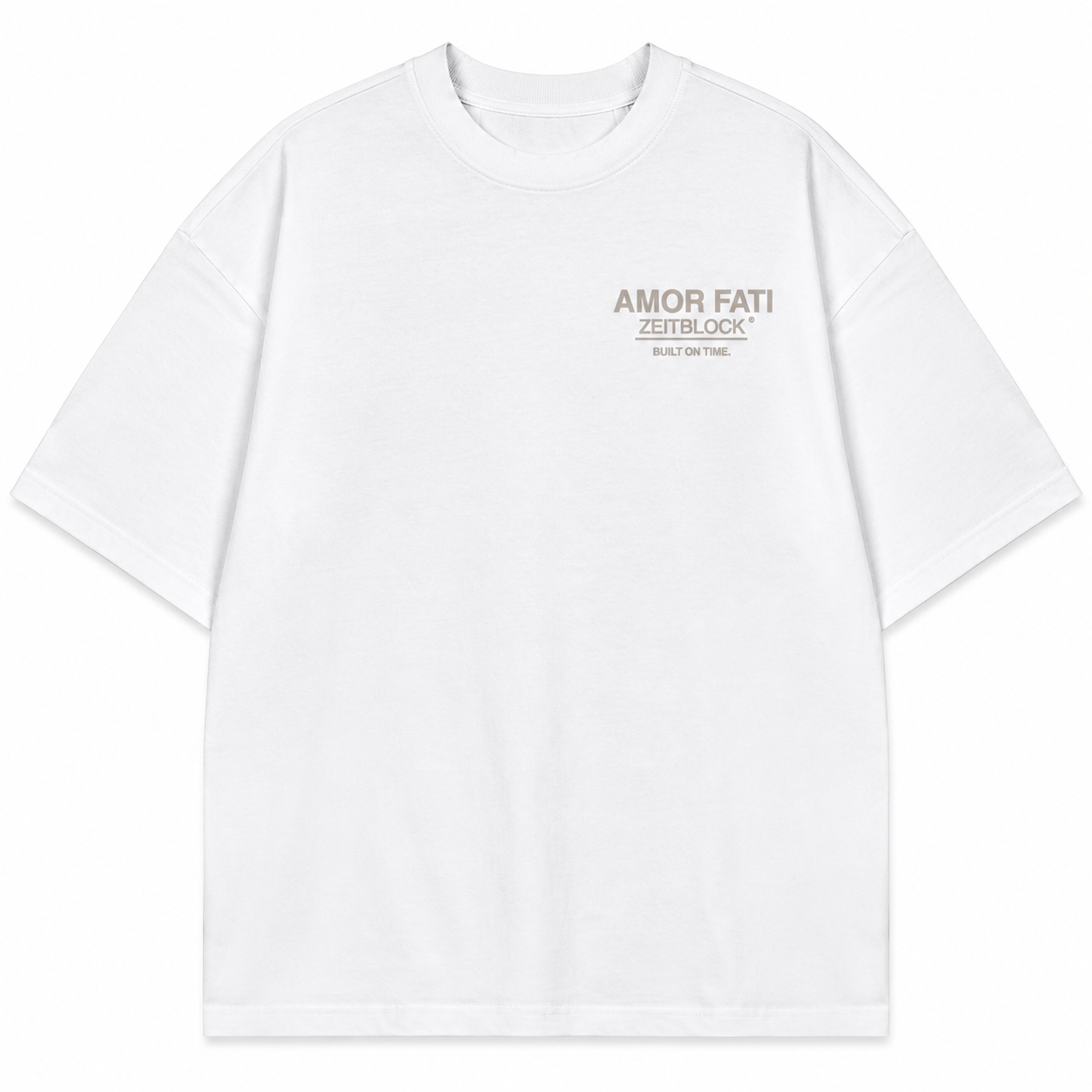 AMOR FATI – Premium Heavy Oversized  / Pulse T-Shirt | 300/250 GSM Heavyweight Cotton
