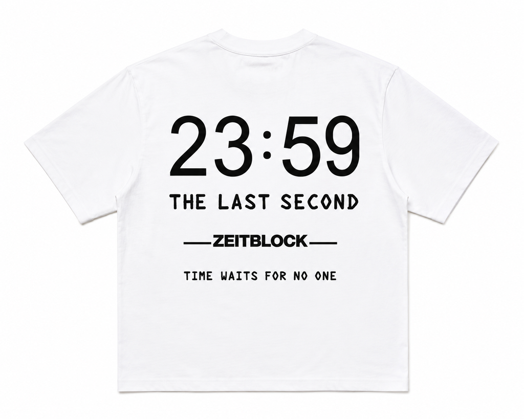 THE LAST SECOND Signature Edition Heavy Cotton 100%Bio Tee