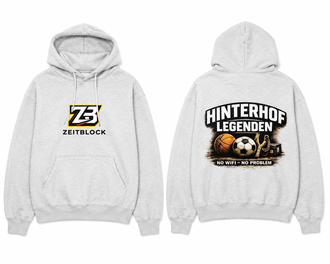Hinterhof Legenden Hoodie NO WIFI NO PROBLEM