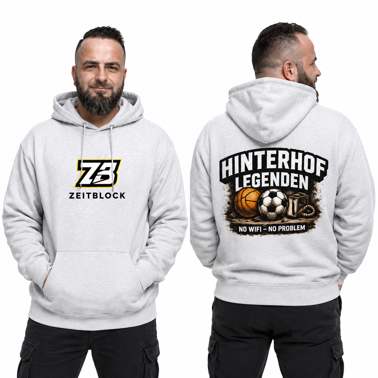 Hinterhof Legenden Hoodie NO WIFI NO PROBLEM