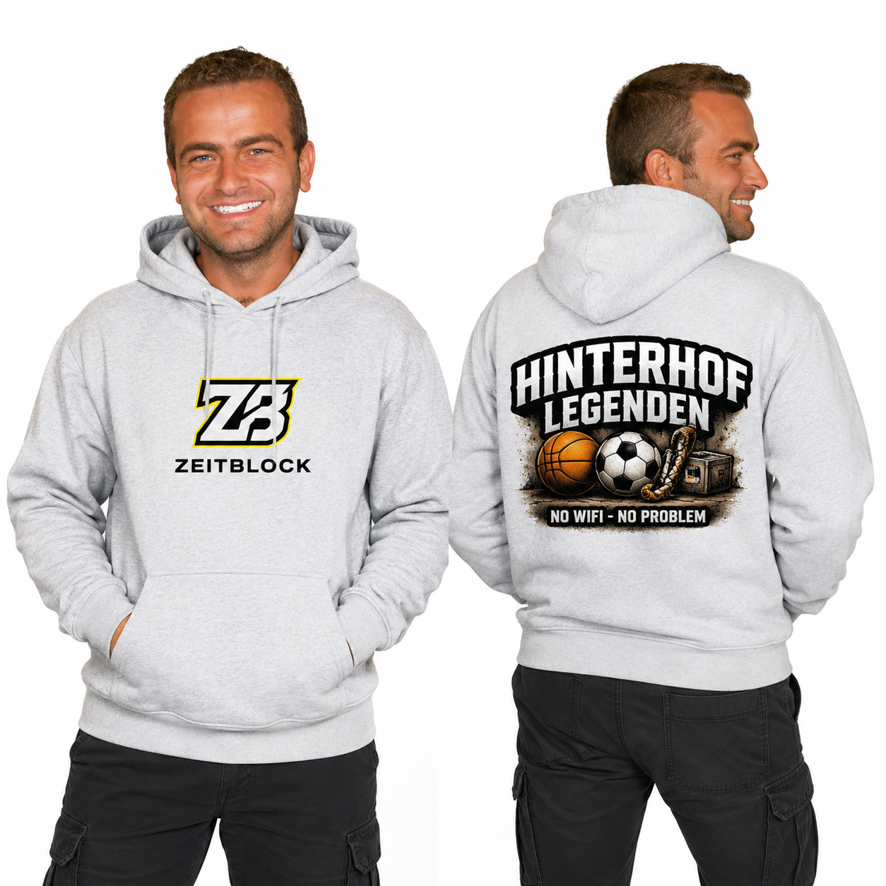 Hinterhof Legenden Hoodie NO WIFI NO PROBLEM