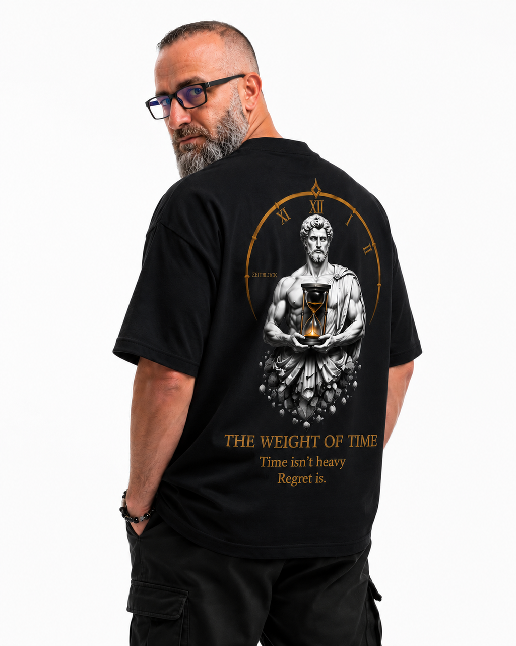 The Weight of Time Oversized T-Shirt 300G 250g Pulse Tee