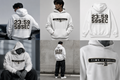 Zeitblock Hoodie „Time is Precious“ Heavy Cotton 500g