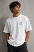 ZEITBLOCK® “NO TIME LEFT” Heavy Oversized Tee – 300 GSM Premium Shirt