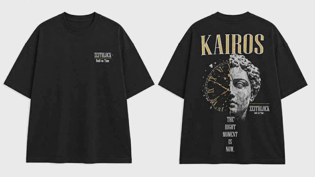 KAIROS – Premium Oversized 300G &250g Pulse Tee | ZEITBLOCK