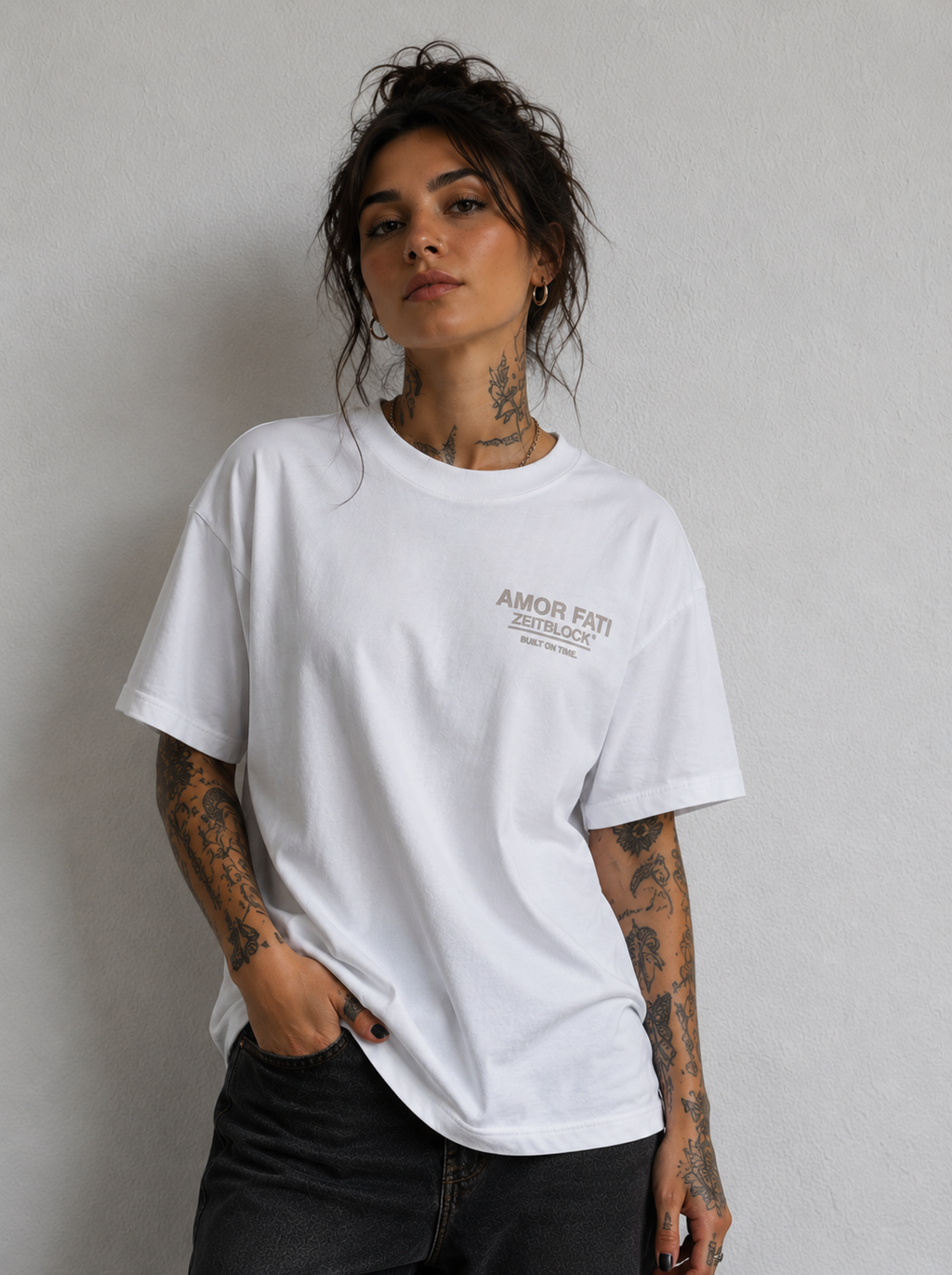 AMOR FATI – Premium Heavy Oversized  / Pulse T-Shirt | 300/250 GSM Heavyweight Cotton