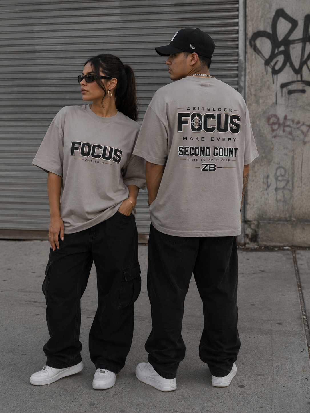 Focus Time is Precious Heavy Tee Shirt 250g Bio Cotton