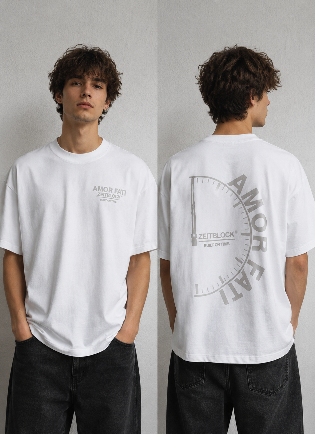AMOR FATI – Premium Heavy Oversized  / Pulse T-Shirt | 300/250 GSM Heavyweight Cotton