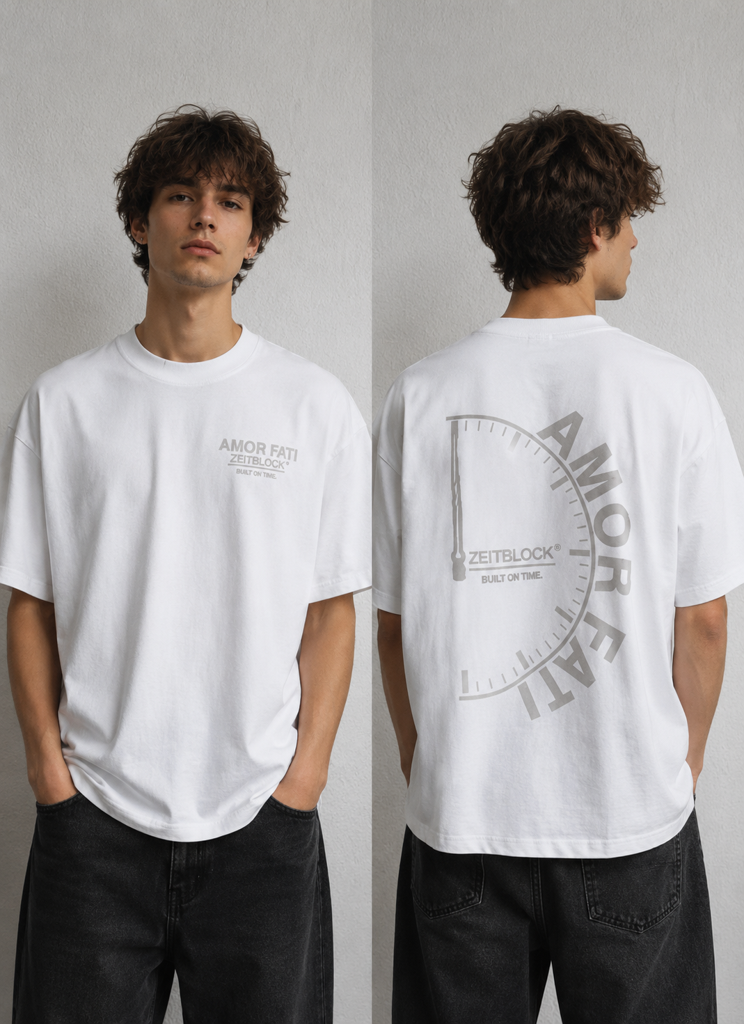 AMOR FATI – Premium Heavy Oversized  / Pulse T-Shirt | 300/250 GSM Heavyweight Cotton