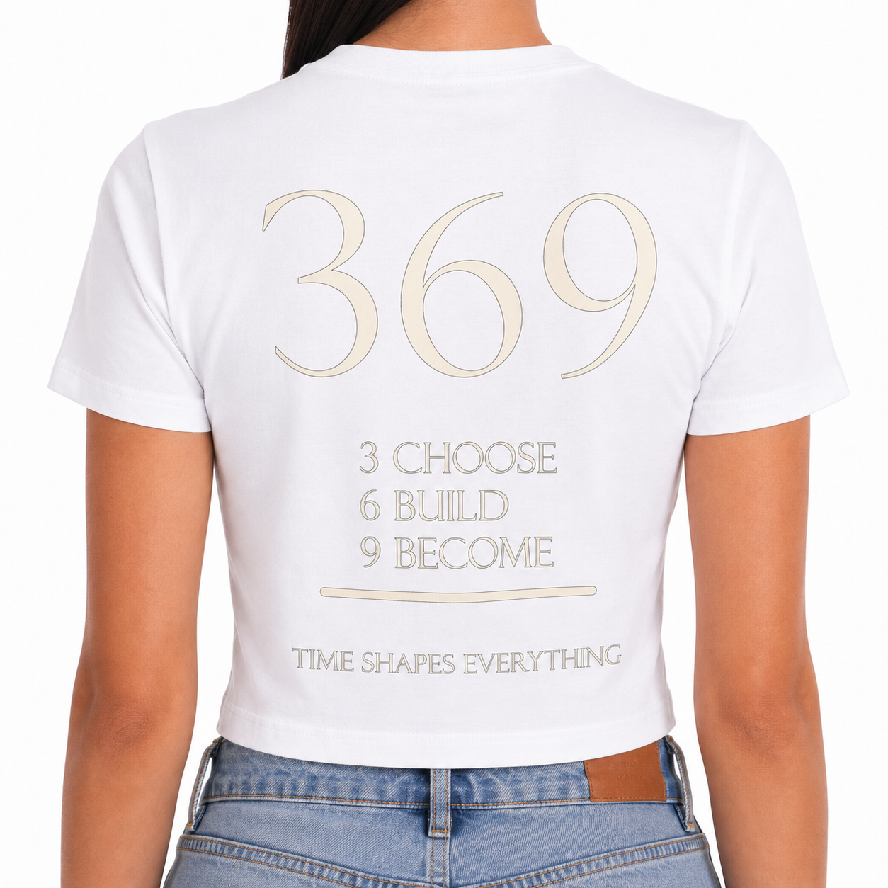 ZEITBLOCK Cropped Tee – 369