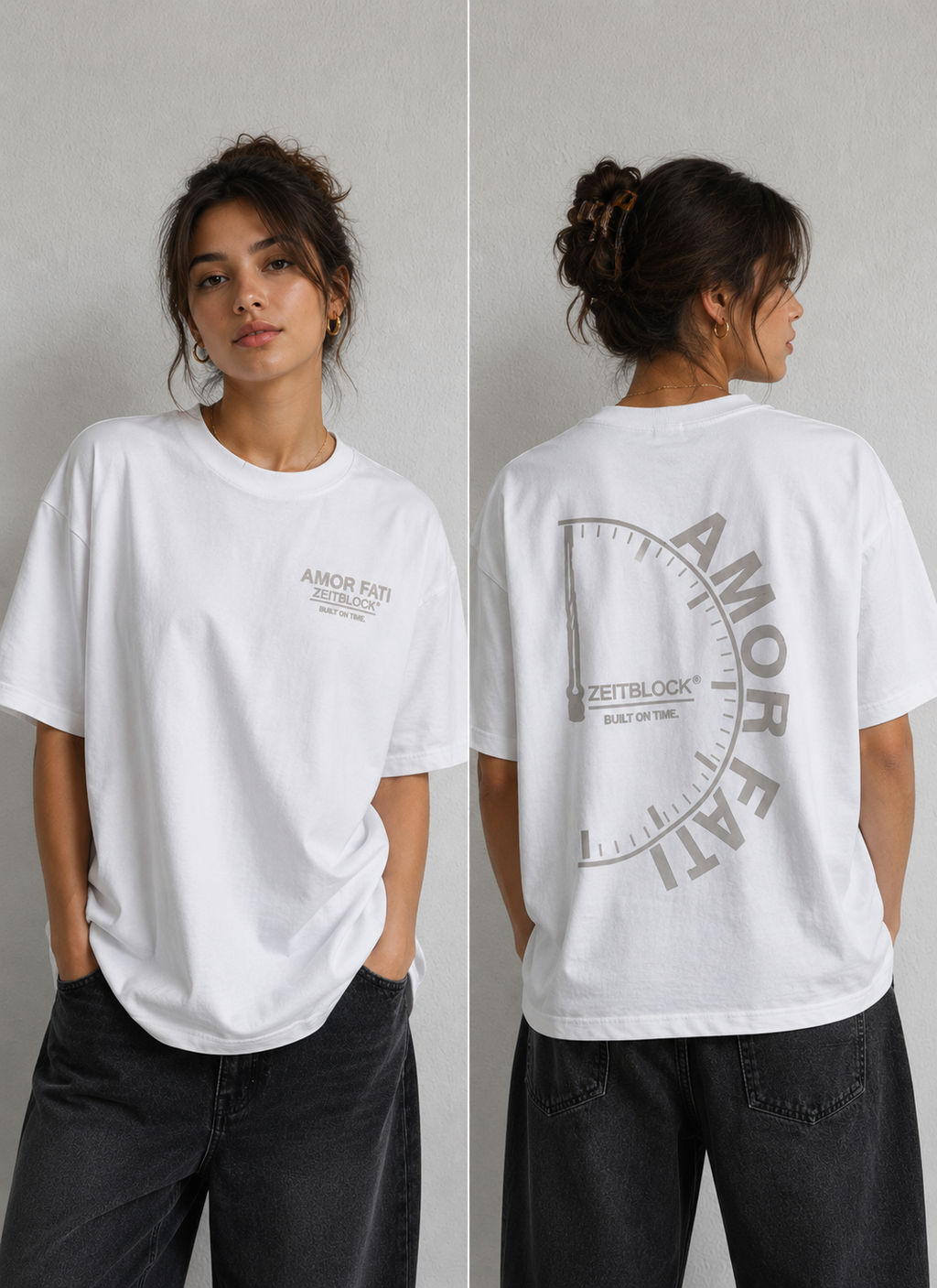 AMOR FATI – Premium Heavy Oversized  / Pulse T-Shirt | 300/250 GSM Heavyweight Cotton