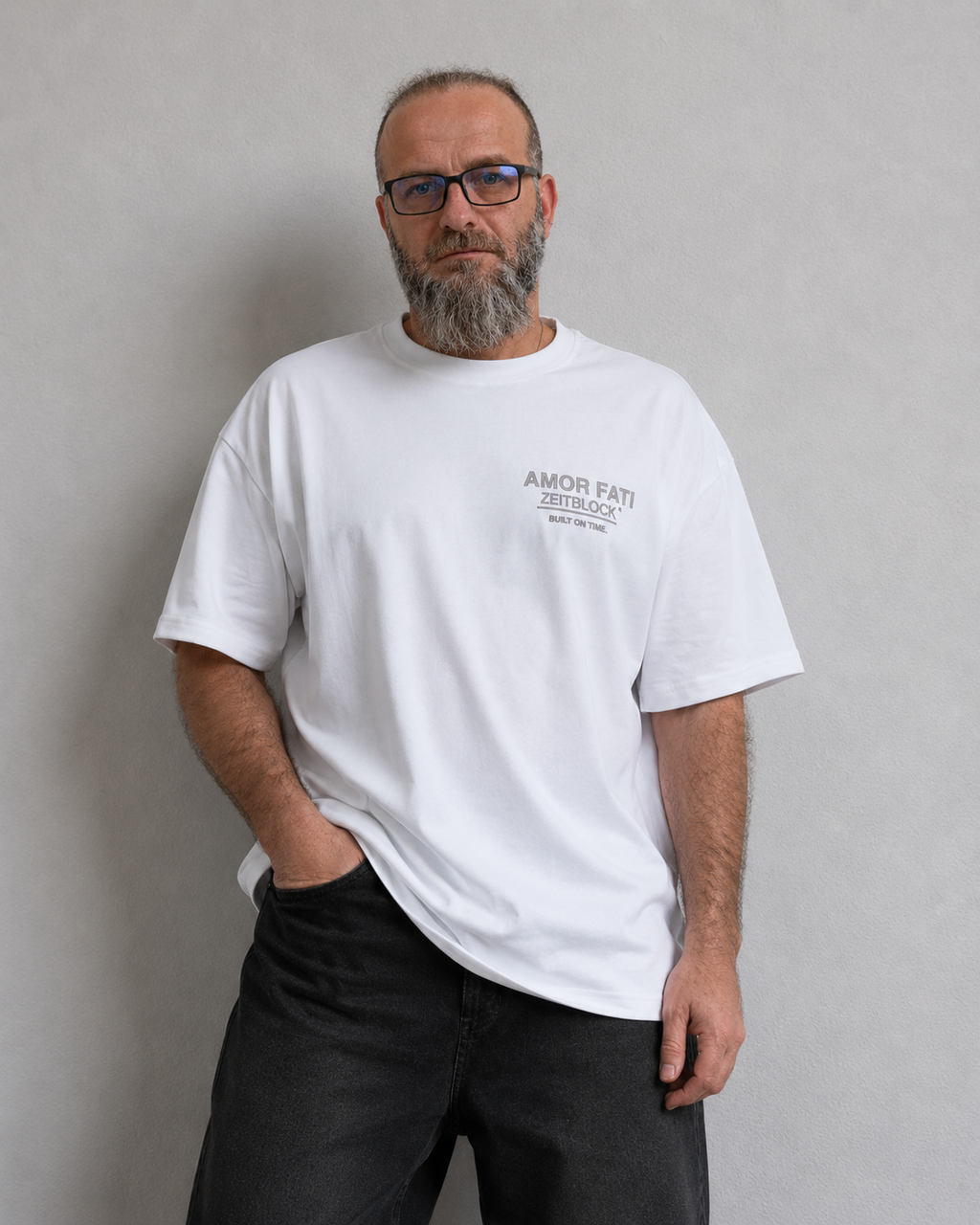 AMOR FATI – Premium Heavy Oversized  / Pulse T-Shirt | 300/250 GSM Heavyweight Cotton
