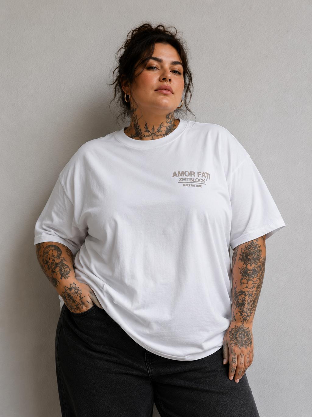 AMOR FATI – Premium Heavy Oversized  / Pulse T-Shirt | 300/250 GSM Heavyweight Cotton